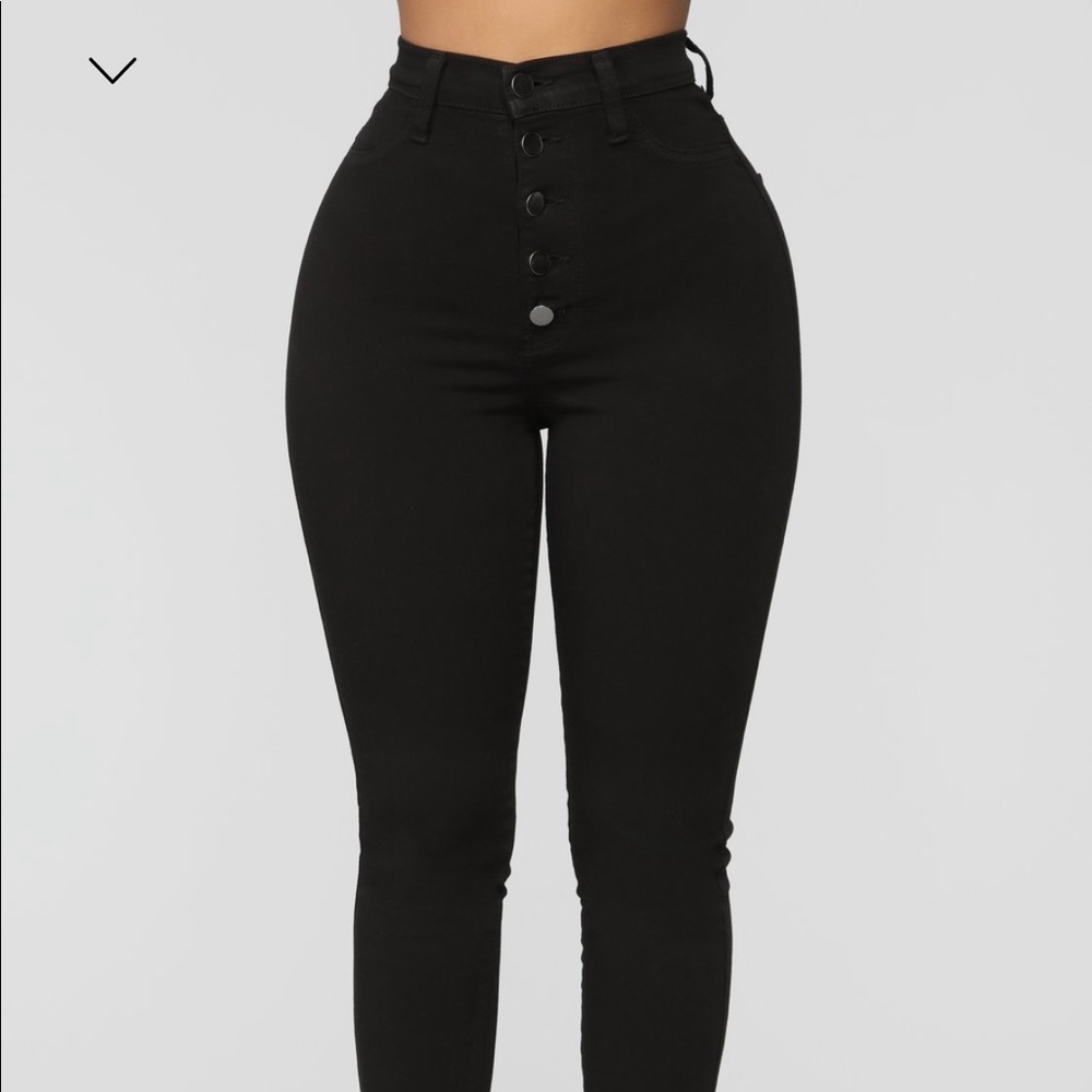 Fashionova Classic Button Up Skinny Jeans